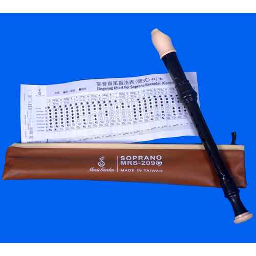 高档台0湾音乐园MRS M28B英式RS 209德式高音八孔竖笛初学者学G生