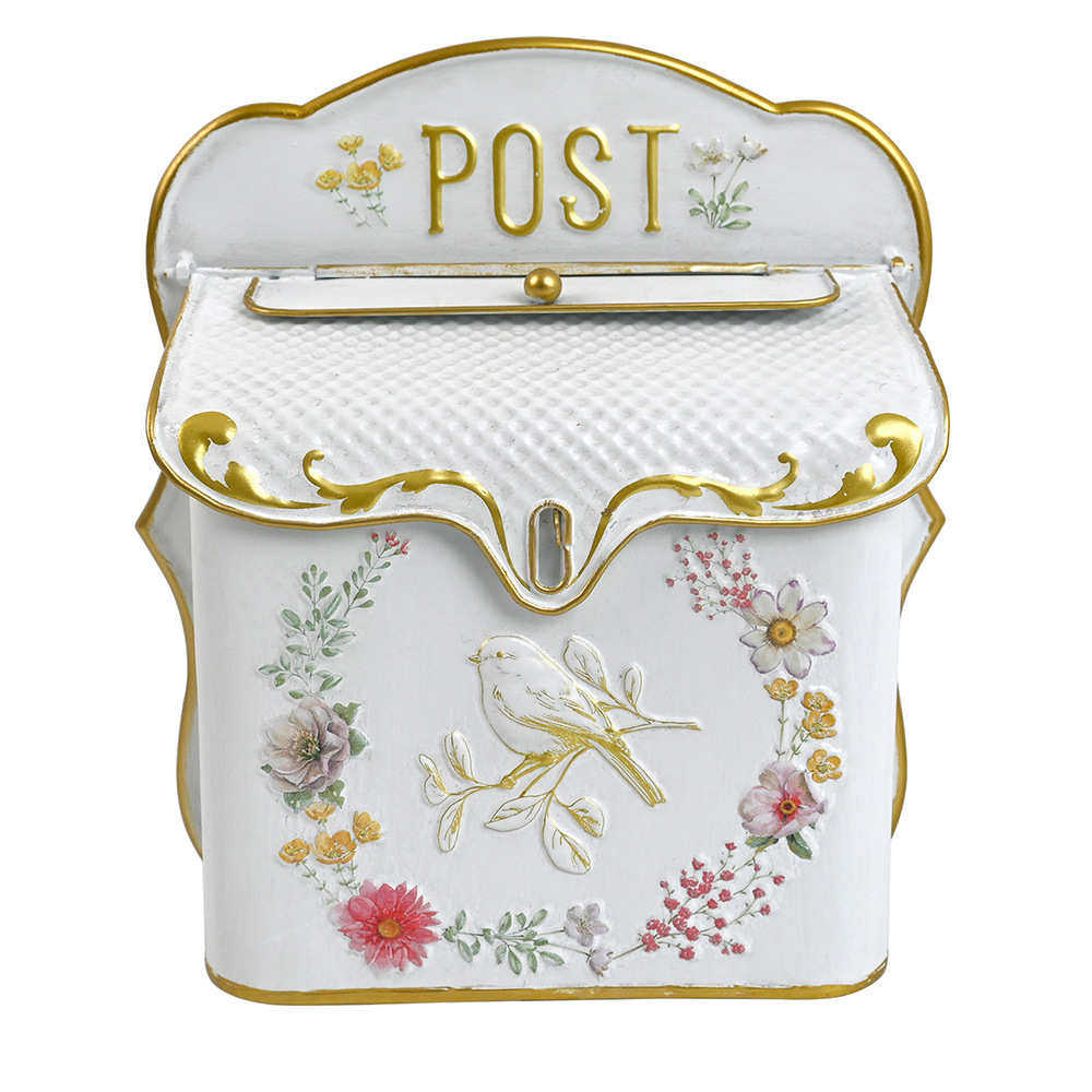 新款欧式花鸟信箱立体浮雕投递箱户外花园装饰室内收纳壁挂箱铁艺,居家日用,其它,淘宝优惠券,粉丝福利购,淘宝优惠卷