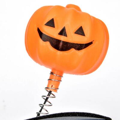 3PCS Funny Pumpkin Headband LED Bat Wing Cosplay Hair Hoop C