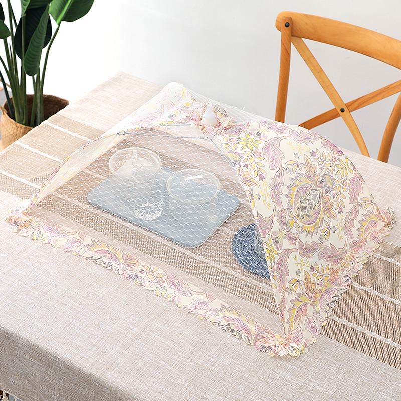 餐桌盖菜罩碗罩防苍蝇挡灰尘食物罩超大号剩饭菜罩透气可折叠菜伞,收纳整理,餐桌罩,淘宝优惠券,粉丝福利购,淘宝优惠卷