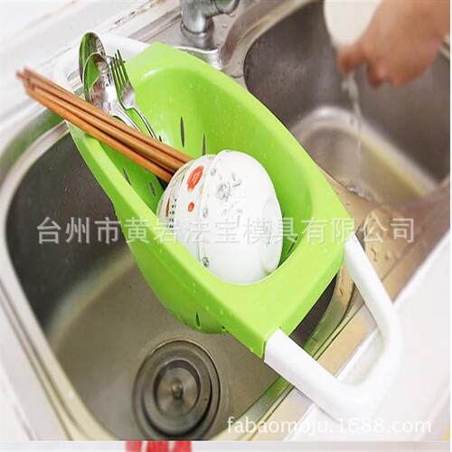 塑料水槽置物架水池碗筷沥水架厨房用品收纳架沥水篮塑料模具