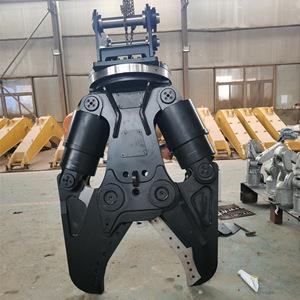360度旋转徐工挖掘机鹰嘴剪建筑工程机械配件双缸液压剪