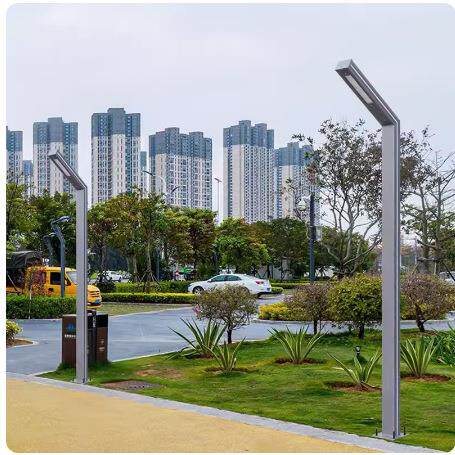 小区别墅led路灯3米景观灯户外防水庭院灯异形灯7字铝型材庭院灯