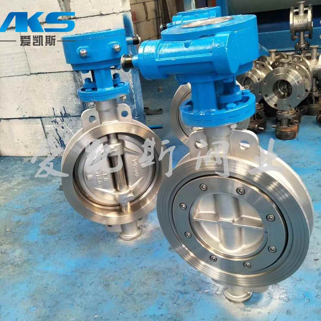 厂家直销-手动法兰式D343W-10/16/25P/RL硬密封法兰对夹蝶阀