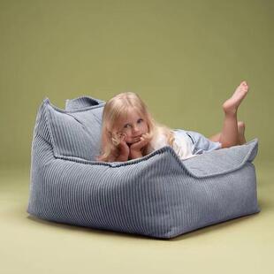 儿童读书角沙发布置家庭儿童阅读区懒人沙发客厅卧室休闲躺椅