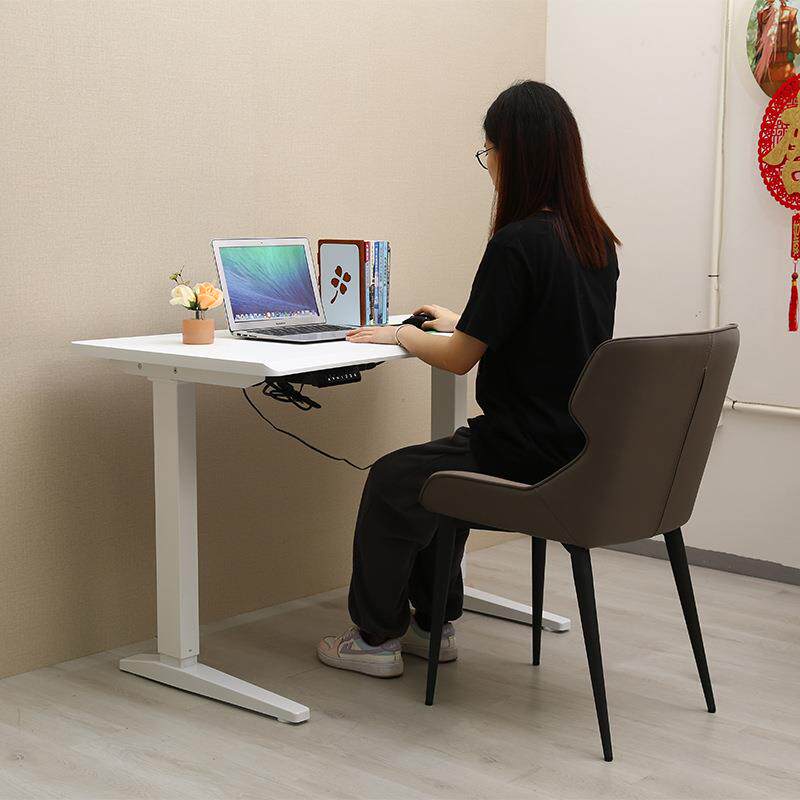 人体工学桌面电动升降桌家用电脑桌台式电竞桌双电机智能学生书桌