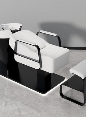 网床红洗床理半头发店躺式冲水高XTC-01档陶瓷深盆简约发廊专用直