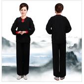 套0242太极服武术服夏季 兰男女冰丝木服装 表演练功服舞蹈 新款 正品