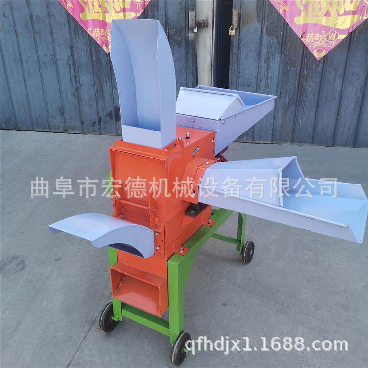 养殖用牧草揉丝机秸秆粮食粉碎机家用小型铡草机