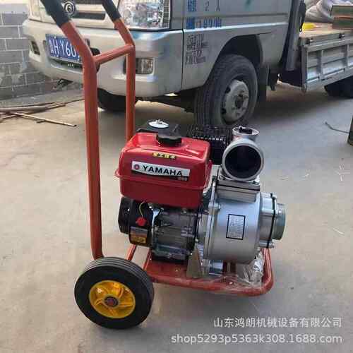 电启HL-CSB-5抬动3寸12 0米汽高压手油消防泵农用灌溉高扬程自吸