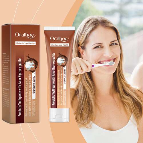 ORALHOE Whitening Toothpaste (Chocolate Flavor) - A gentle a