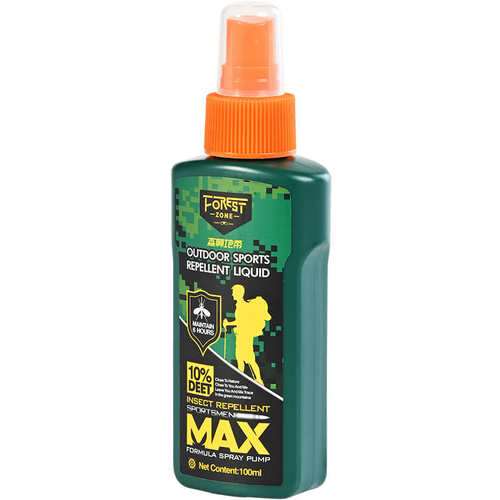 森林地带避蚊胺deet驱蚊喷雾驱蚊液防蚊驱蚊水户外野外露营钓鱼