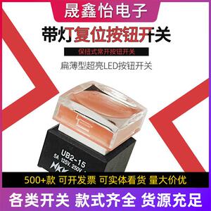 日开NKKUB2-15 复位按钮开关按键带灯开关电源耐久智能常开