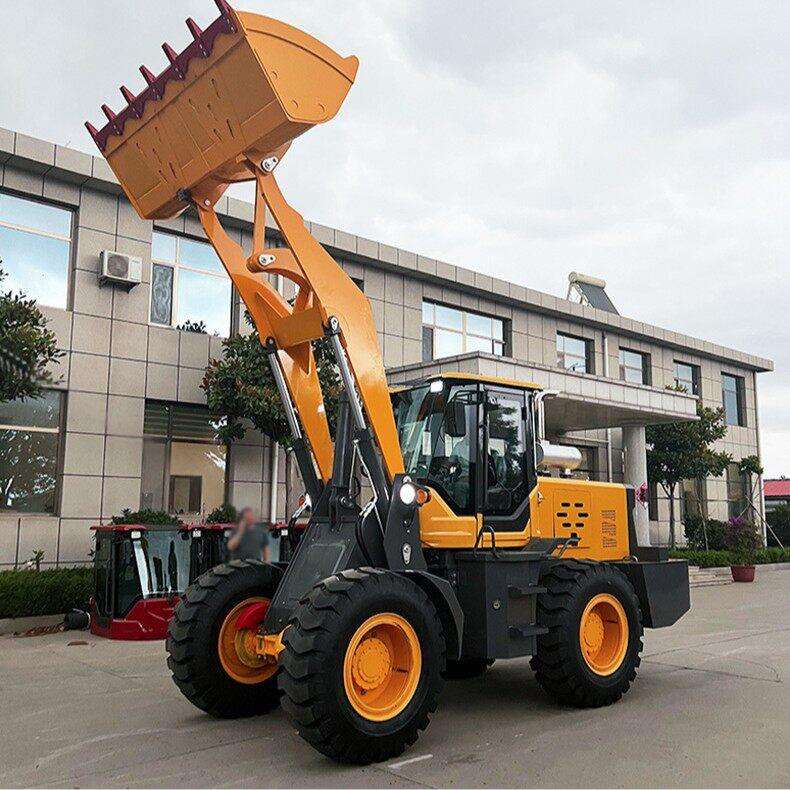 铲车930装载机四驱多功能工程柴油加长臂抓木机958小型抓木装载机