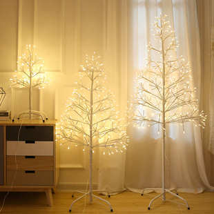 ins少女心星星树灯租房装 饰网红房间布置森系仙女卧室浪漫LED彩灯