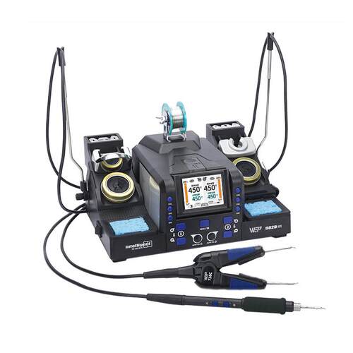 WEP-982DIII二合一双工位精密镊子焊台210焊台精密维修工具