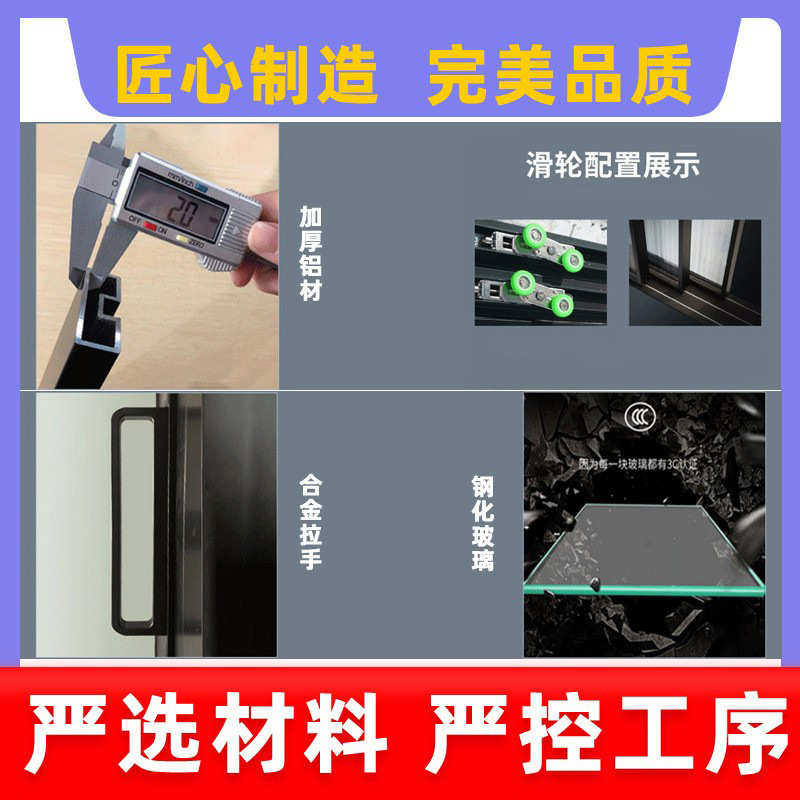 极窄折叠门门隔断玻璃门卫生间铝合金门推拉门门移衣柜浴室厨房门