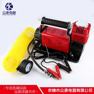 大功率车载充气泵12V高压打气泵越野玩沙160L气流充气泵