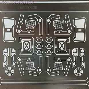 激光切割不锈钢铝合金精密打孔加工 客制化微孔0.01mm金属蚀刻服