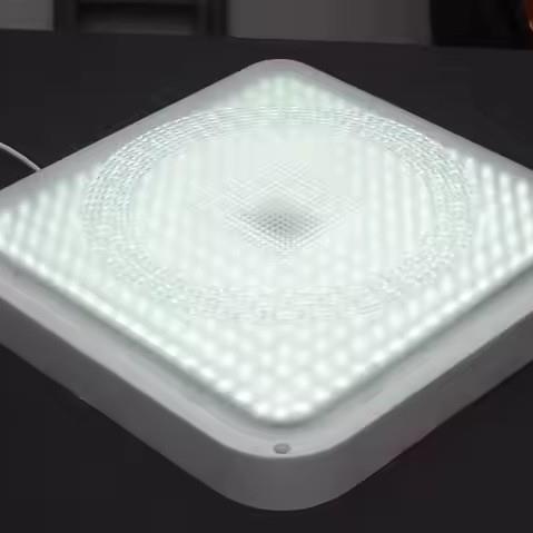 太阳能吸顶灯led方形遥控室内户外阳台分体庭院吊灯家用智能感应