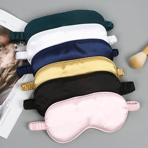 Silk Eye Mask - Double-Sided Smooth Silk for Eye Protection,