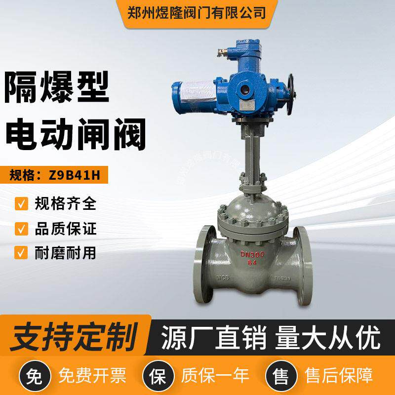 Z9B41H隔爆型电动闸阀矿用不锈钢铸钢法兰智能一体化阀门