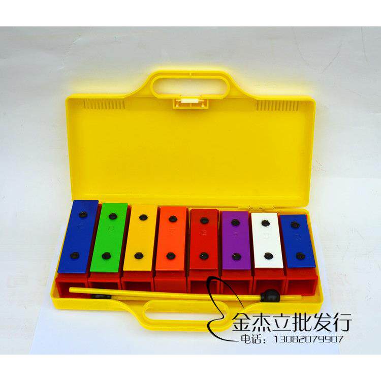 正品台湾制造 豪声音砖 奥尔夫击乐器铝打板8音砖七琴彩 八音音块