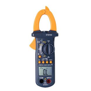 数字钳形表DT2015A数字电流表真有效值非接触电压测试带手电筒