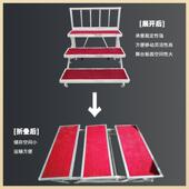 台铝金三层四层合唱台合全252折叠唱阶梯合合唱乐队指挥台学生合