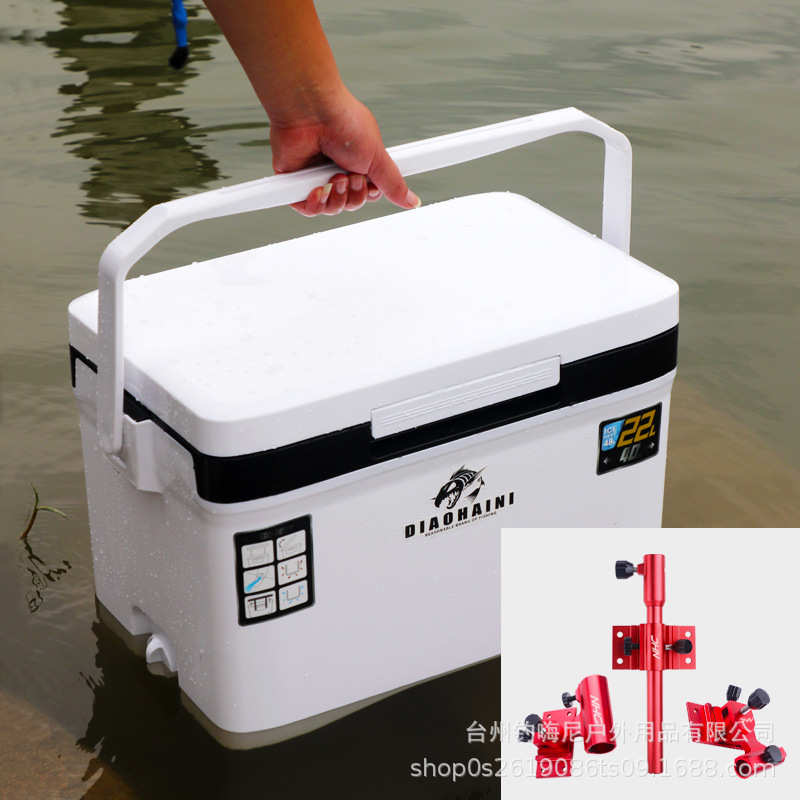氧海船保温箱轻便尼可坐迷你路活新款打超轻亚 虾钓箱箱小钓嗨钓