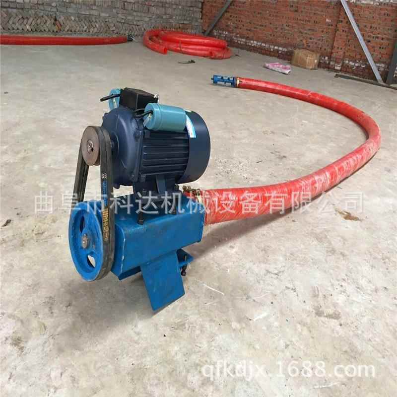 柴油机带动车载式软管吸粮机生产厂家小型车载蛟龙上料机设备
