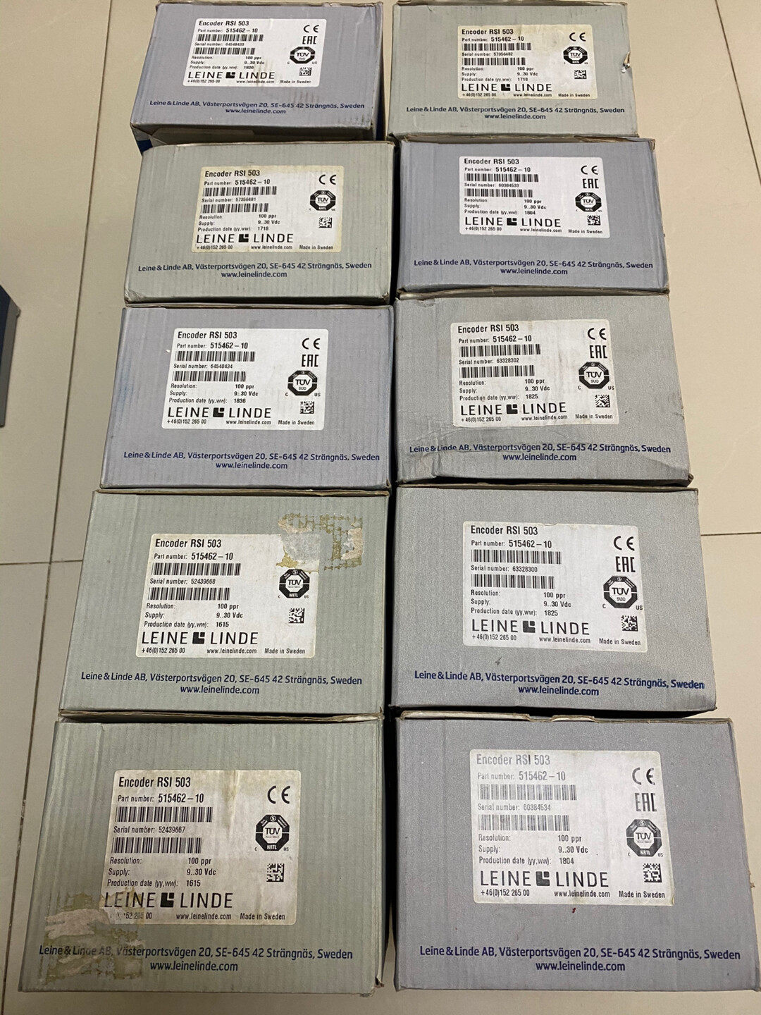 林德 编码器 RSI503  515462-10  100P