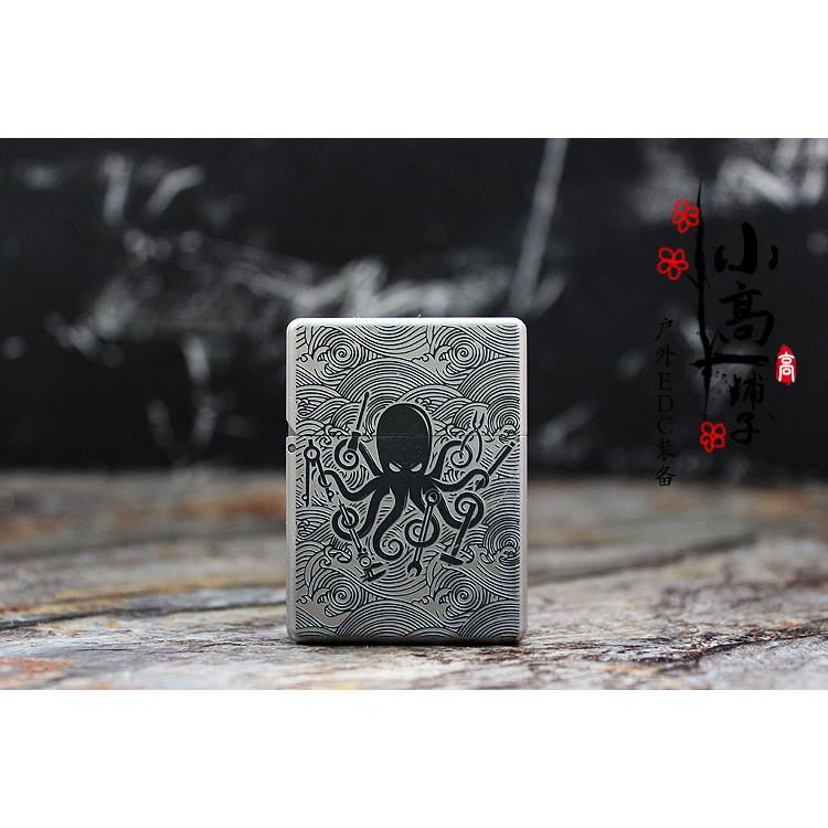 新款XGEDC纯合金CNC加金厚外壳盔甲打火钛 属防水煤机油机 含原装图片