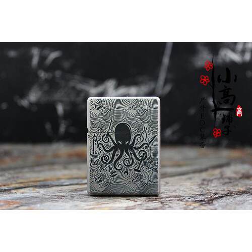 正品XGED钛合金CCNC加甲厚外壳纯盔打火机 金属防水煤油机 含原装