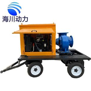 1000立方大流量防汛排污柴油机水泵抗洪排涝应急抢险移动泵车