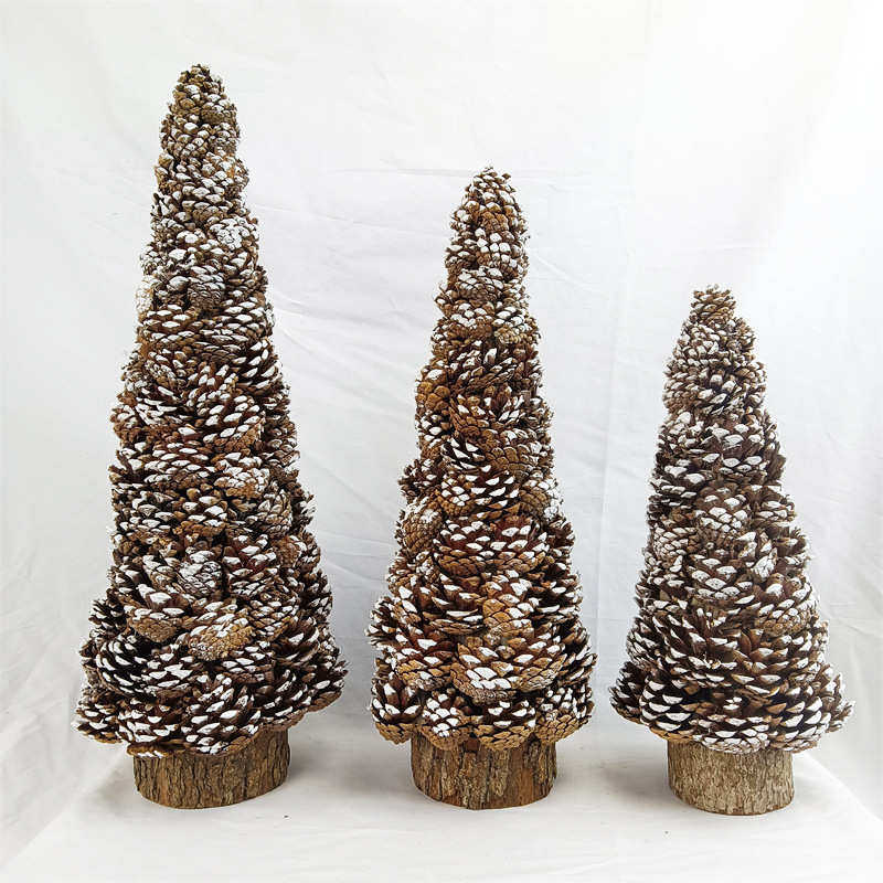 圣诞节装饰品桌面摆件2025新款松果松针圣诞树花环欧美门环装饰,节庆用品/礼品,圣诞树,淘宝优惠券,粉丝福利购,淘宝优惠卷