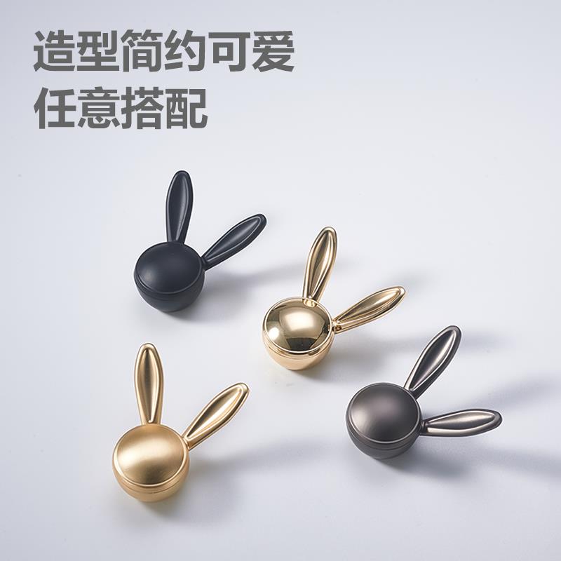 兔子挂衣钩衣帽钩免打孔创意衣服挂钩高端墙上壁挂入户进门后玄关