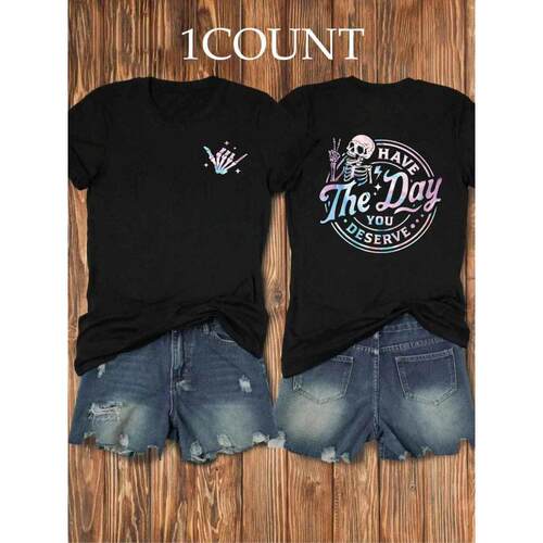 Women's Casual Loose-Fit Matching T-Shirt Set Comfortable