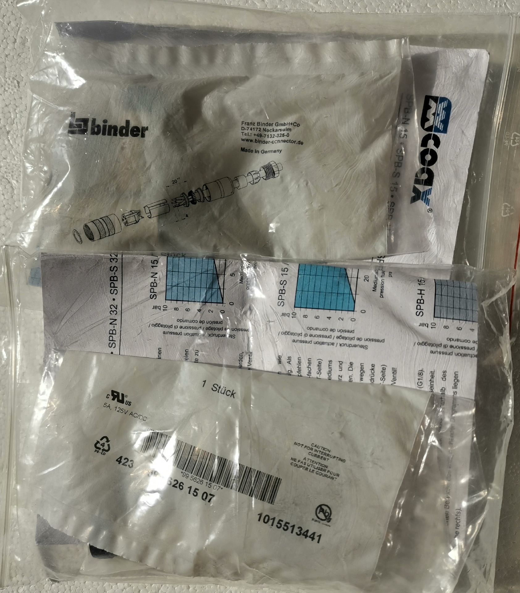 COAX SPB1H15 523125 D-74172 99