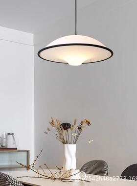 太空时代复古UFO简约吊灯创意个性中古风餐厅餐桌玄关氛围飞碟灯