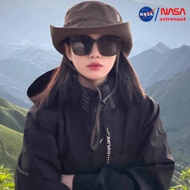 nasa冲锋衣男女户外进藏登山服外套可拆卸帽子防风，防水夹克女风衣