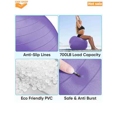 Yoga Ball Exercise Ball for Working Out Anti-Burst and Slip