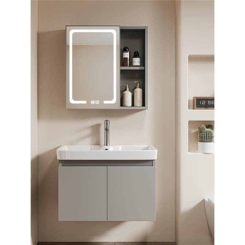 蜂窝铝浴室柜组合浴室小公寓空间铝智能镜柜洗手台洗脸一体化陶瓷,家装主材,浴室柜组合,淘宝优惠券,粉丝福利购,淘宝优惠卷