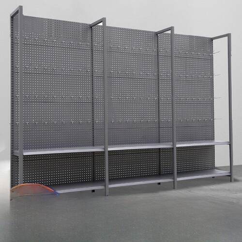 超市货架孔板手机配件孔板珠宝架展览展示架文具架孔板货架