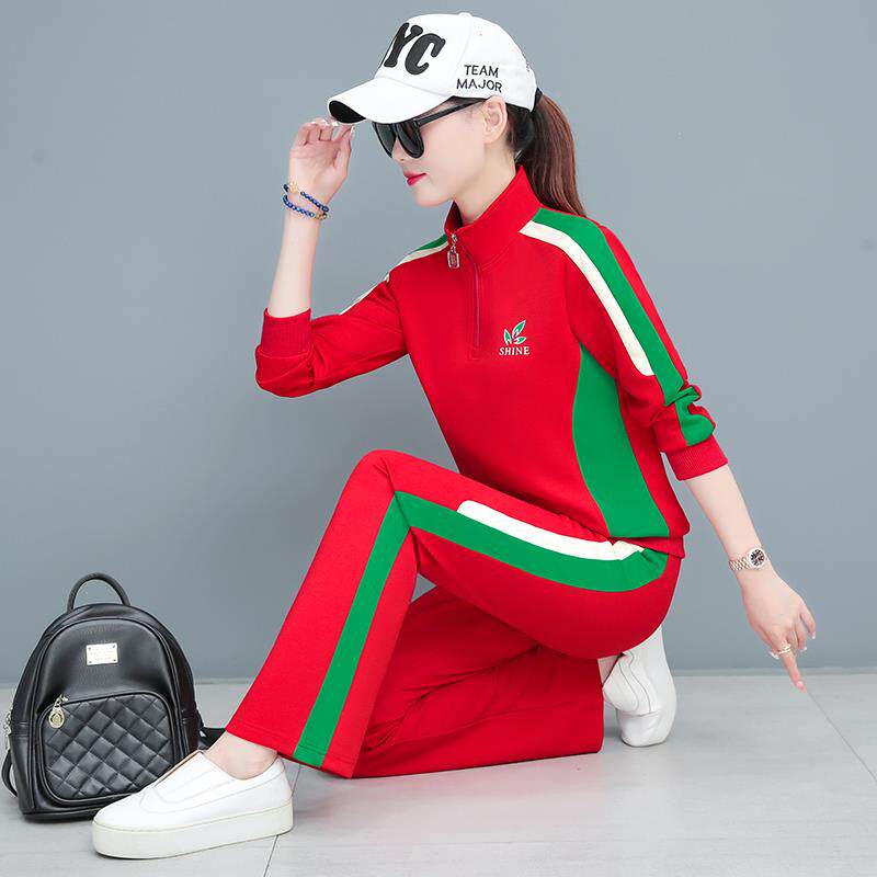 特价运动套装女高档佳木斯服装广场舞新款杨丽萍团队演出大码秋冬