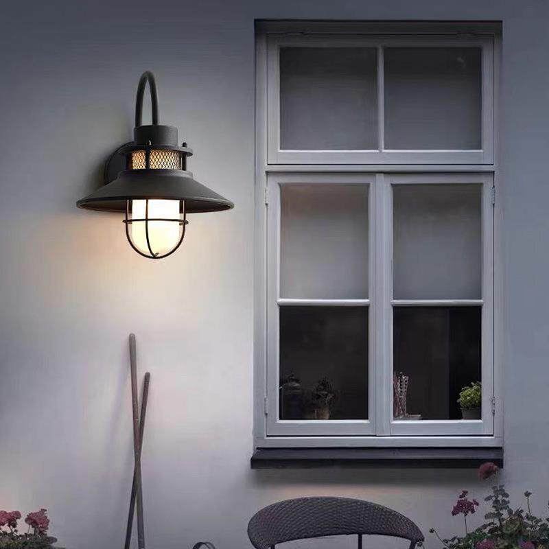 户外壁灯防水庭院灯LED过道灯大门阳台楼梯灯简约创意室外墙壁灯