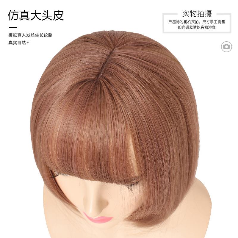 新款直销假发女短发波波 日系初恋头公主切网红圆脸自然姬发式造