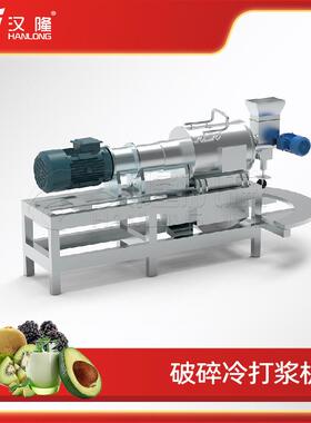 厂家直销不锈钢大型商用红枣破碎冷打浆机水果猕猴桃制浆机工业用