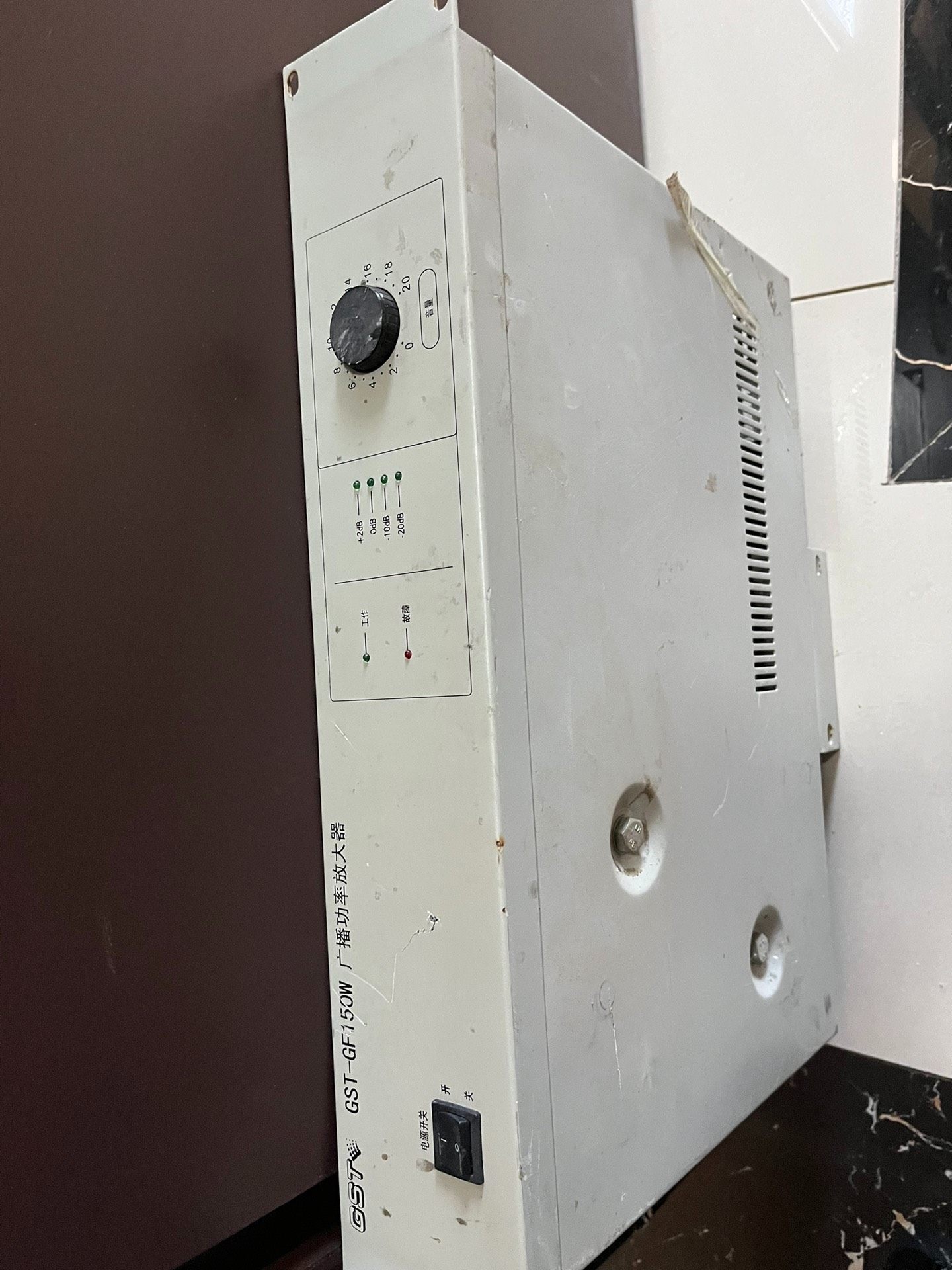 海湾老款150W功放，GST-GF150W功率放大器，成色一