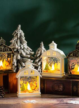Christmas tree pendant portable night light LED pendant 挂饰